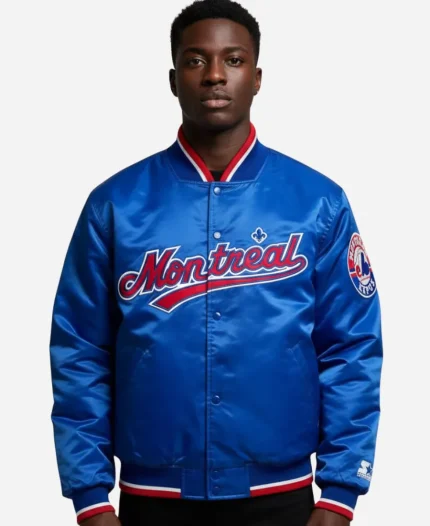 Montreal Expos 90’s Satin Jacket