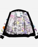 Mr. x The Weeknd Thursday Premium Roots Award Black & White Varsity Jacket