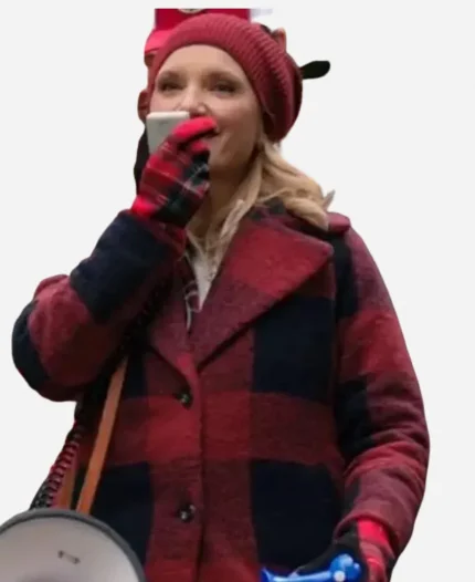 Muriel Virgin River S03 Wool Plaid Coat