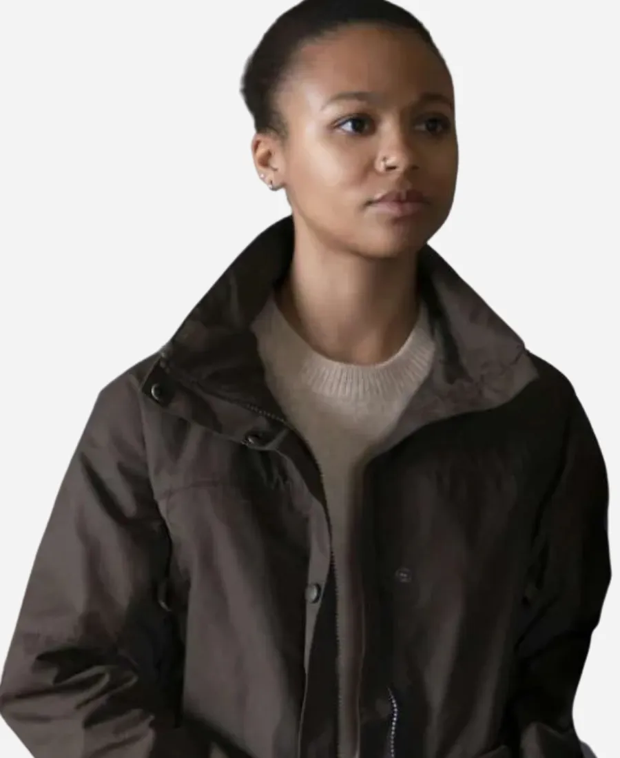 Myha’la Industry S02 Brown Jacket Myha’la Industry S02 Brown Jacket