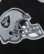 NFL Las Vegas Raiders Tailback Black Jacket - Raiders Tailback Varsity Jacket