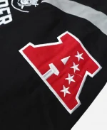 NFL Las Vegas Raiders Tailback Black Varsity Jacket - Jacket Era