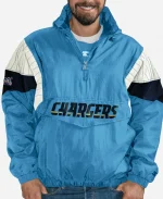 NFL Los Angeles Chargers Quarter-Zip Jacket