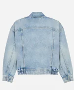 NYc Rihanna Oversized Blue Denim Jacket