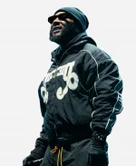 Neef Buck Black Bomber Jacket