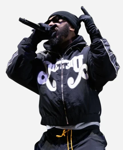 Neef Buck First New Year’s Eve 2026 Concert Black Bomber Jacket