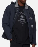 New Balance x Carhartt WIP Arcan Hooded Jacket - Navy Blue