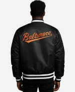 New Era x Alpha Baltimore Orioles MA-1 Black Jacket