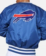New Era x Alpha Series NFL Buffalo Bills MA-1 Bomber Jacket - Royle Blue