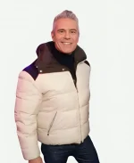 New Year’s Eve Andy Cohen White Puffer Jacket