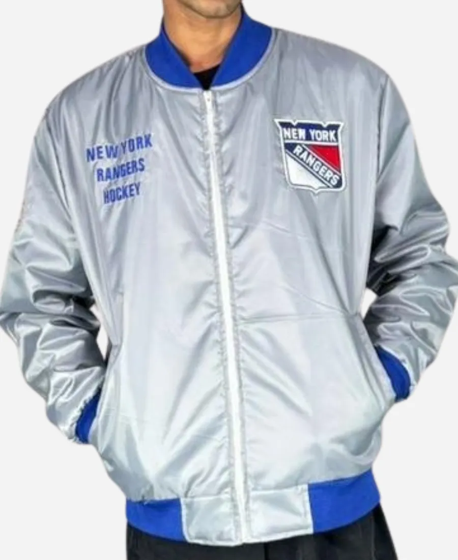 New York Rangers OG 2.0 Silver Jacket New York Rangers OG 2.0 Silver Jacket