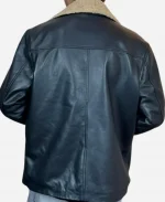Nicolas Cage The Family Man Jack Campbell Shearling Leather Jacket