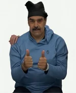 Nicolás Maduro Blue Hoodie
