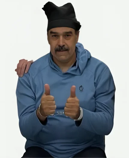 Nicolás Maduro Blue Hoodie