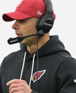 Nike Jonathan Gannon Arizona Cardinals Coach Sideline Club Black Pullover Hoodie