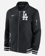 Nike LA Dodgers Black Bomber Jacket