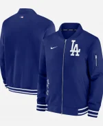 Nike Los Angeles Dodgers Authentic Collection Full-Zip Bomber Jacket