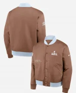Nike NFL Super Bowl LX Legacy Brown Jacket