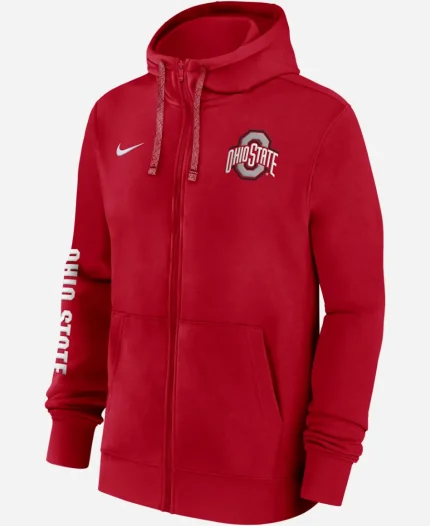 Nike Ohio State Buckeyes Team Issue College Red Hoodie