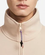 Nike Sportswear China 2026 Year of the Horse Light Beige Fleece Half Zip Sweatshirt