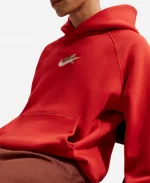 Nike Sportswear LNY Red Hoodie