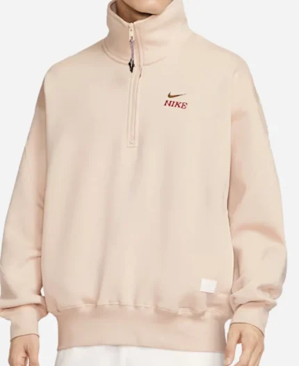 Nike Sportswear Year of the Horse Half-Zip Sweatshirt - Light Beige