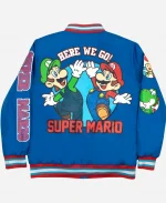 Nintendo Super Mario Varsity Bomber Jacket