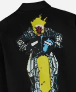 OVO x Marvel Ghost Rider Black Jacket