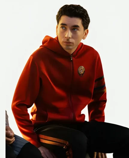 Ocam Sadal Star Trek Starfleet Academy Red Hoodie