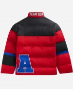 Off Season Team USA 2026 Red Puffer Jacket