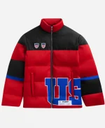 Off Season Team USA Puffer Jacket in Red