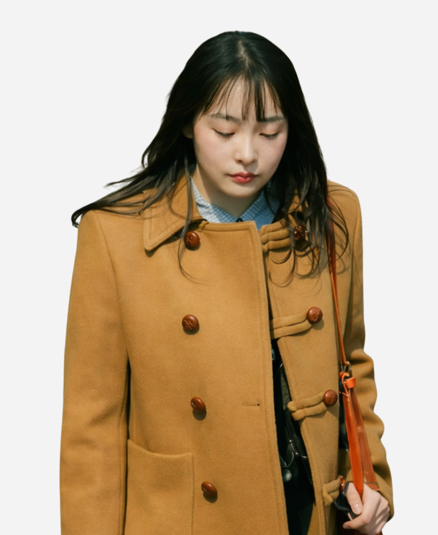 Oh Mi-Suk Typhoon Family Brown Coat Oh Mi-Suk Typhoon Family Brown Coat