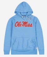 Ole Miss Classic Script Blue Hoodie
