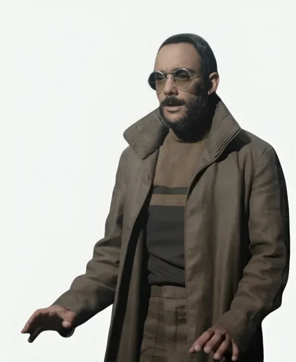 Omid Abtahi The Mandalorian Grey Coat