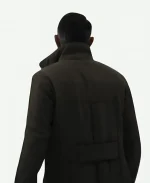 Omid Abtahi The Mandalorian S03 Dr. Pershing Grey Trench Coat