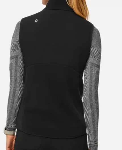 On-Shift Black Fleece Vest
