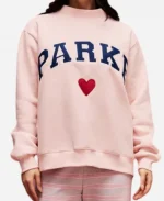 Parke Heart Varsity Mockneck Sweatshirt