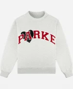 Parke Jean Heart Grey Sweatshirt