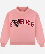 Parke Jean Heart Pink Sweatshirt