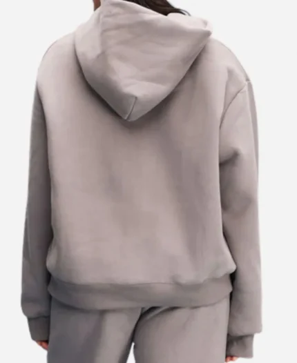 Parke Monochrome Grey Zip Up Hoodie