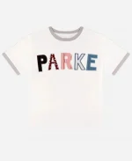 Parke Patchwork White T-Shirt