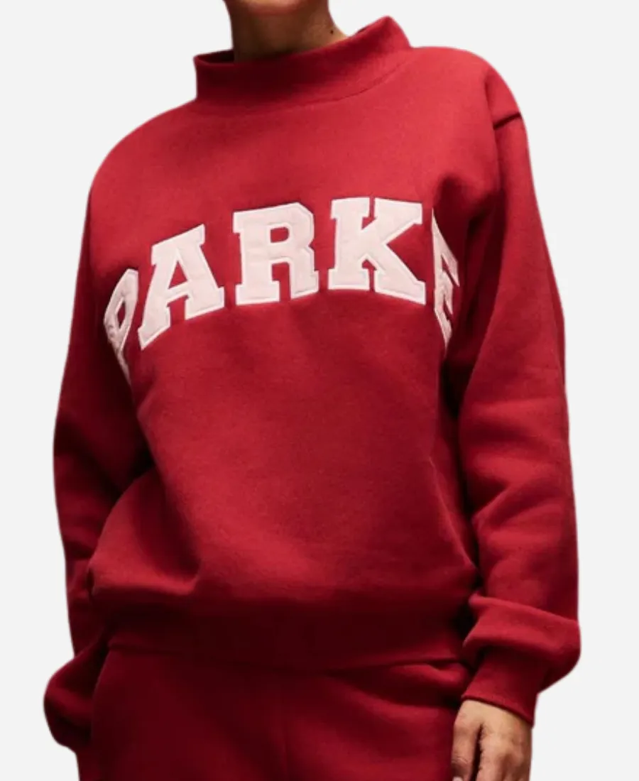 Parke Valentine's Varsity Mockneck Sweatshirt Parke Valentine's Varsity Mockneck Sweatshirt