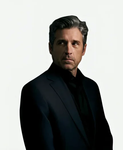 Patrick Dempsey Tv Series Memory of a Killer Angelo Doyle Blue Blazer