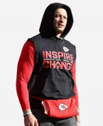 Patrick Mahomes Chiefs Inspire Change Hooded Vest