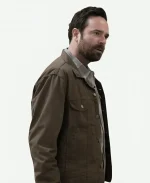 Patrick Mulvey The Pitt S02 Benny Connors Brown Cotton Jacket