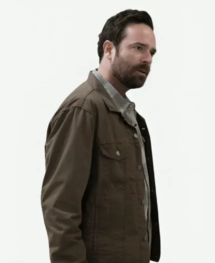 Patrick Mulvey The Pitt S02 Benny Connors Brown Cotton Jacket