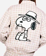 Peanuts Spike Sandstone Plaid Jacket