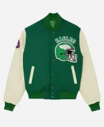 Philadelphia Eagles 80’s Varsity Jacket - Green And White