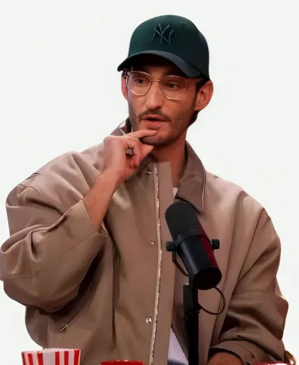Pierre Niney Popcorn Interview Twill Jacket