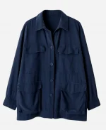 Pluribus Carol Blue Cotton Jacket